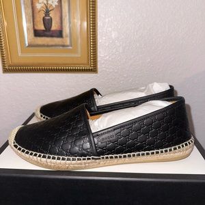 Black Gucci Espadrilles